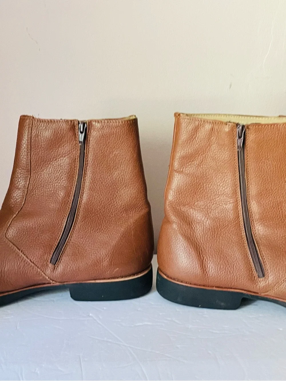 dingo boots mens Ankle Chukka 12d Pebbled Leather